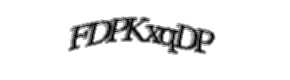 Security check image, please type the characters shown